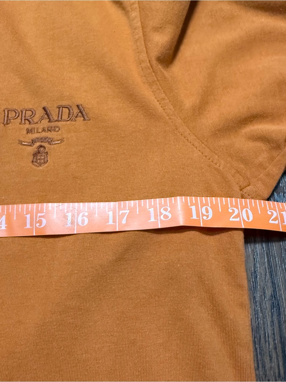 Vintage Prada Orange Cardigan size S - Picture 6 of 10